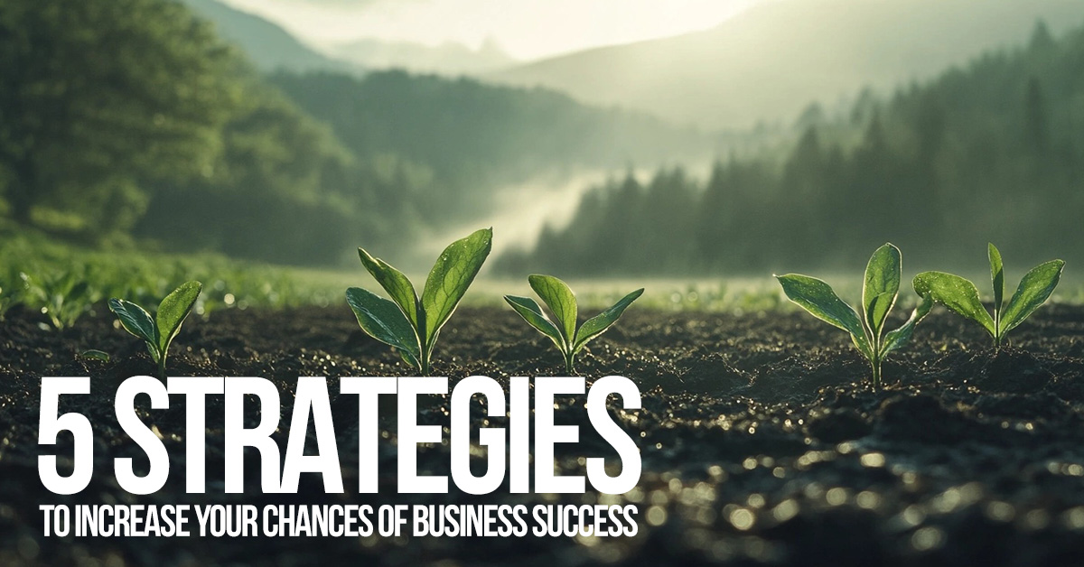 BUSINESS-5 Strategies to Increase Your Chances of Business Success